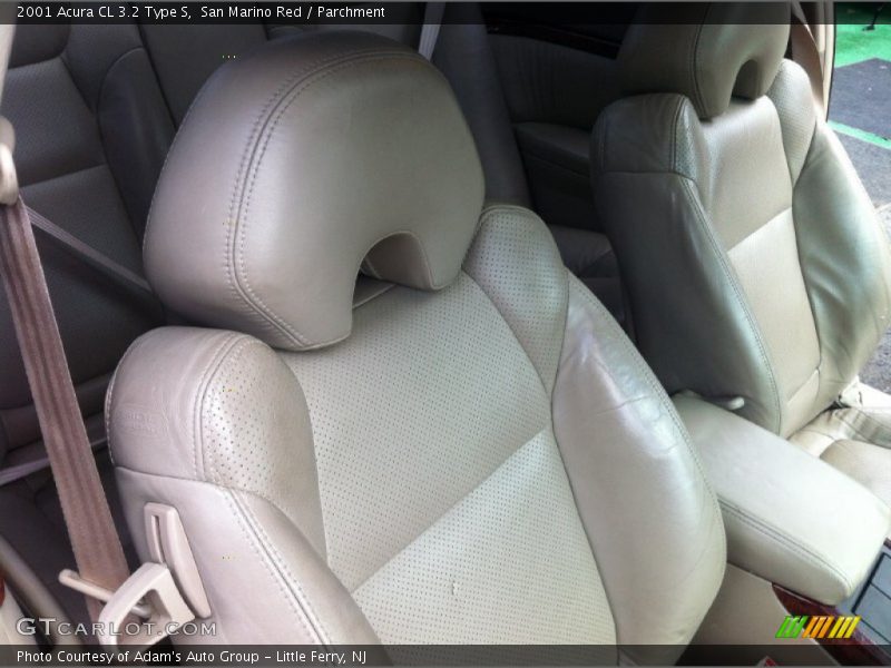 San Marino Red / Parchment 2001 Acura CL 3.2 Type S