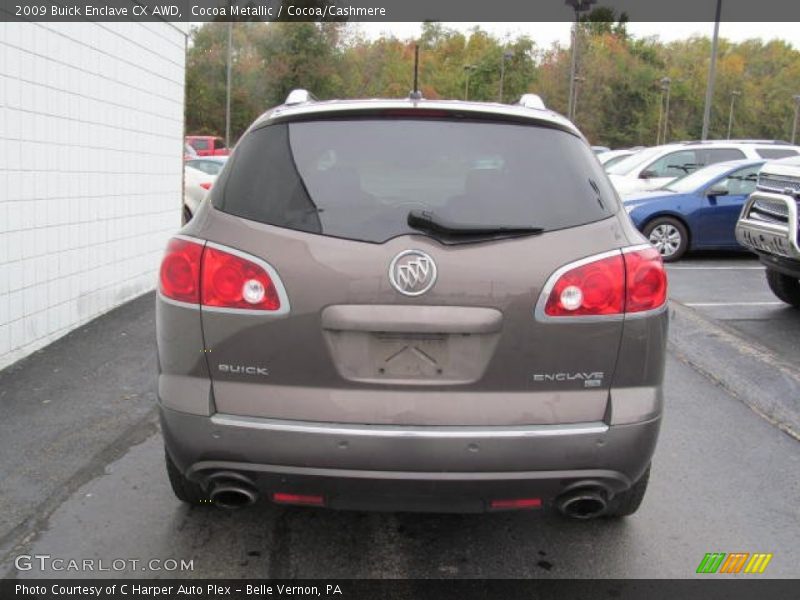 Cocoa Metallic / Cocoa/Cashmere 2009 Buick Enclave CX AWD