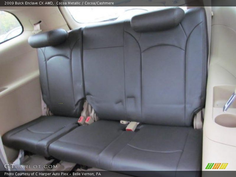 Rear Seat of 2009 Enclave CX AWD