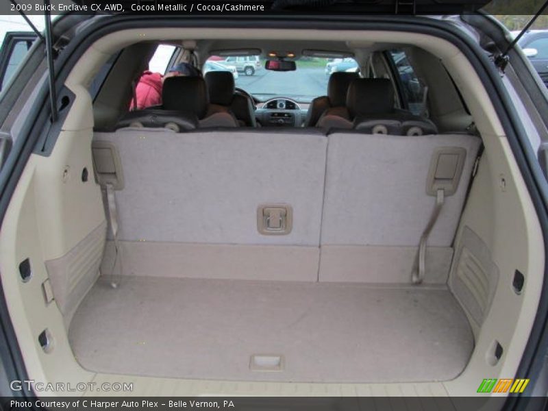  2009 Enclave CX AWD Trunk