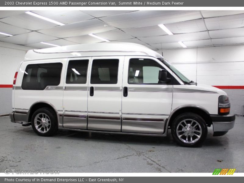  2003 Express 1500 AWD Passenger Conversion Van Summit White