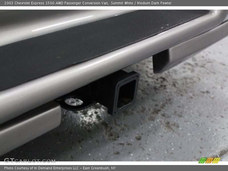 Summit White / Medium Dark Pewter 2003 Chevrolet Express 1500 AWD Passenger Conversion Van