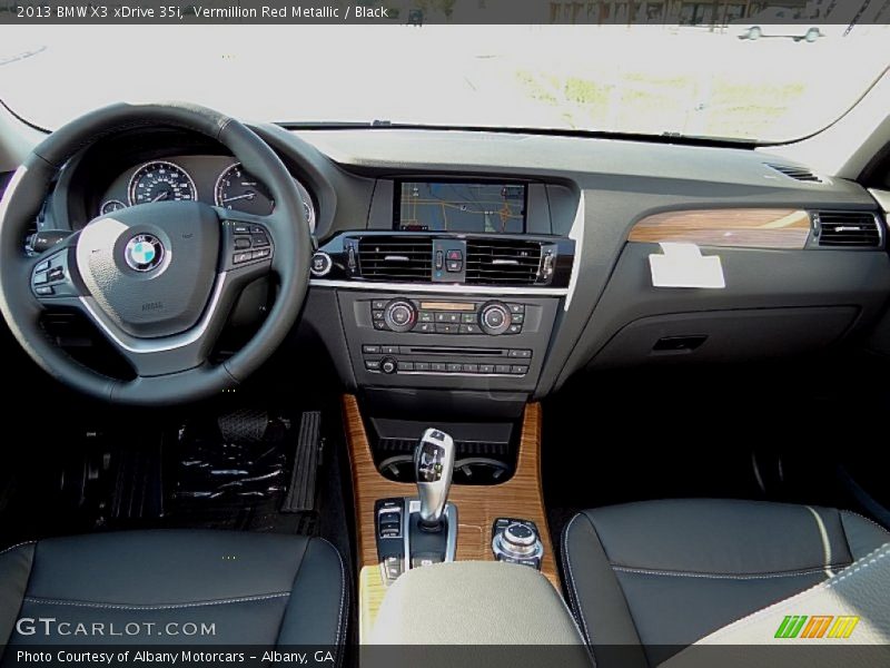 Vermillion Red Metallic / Black 2013 BMW X3 xDrive 35i