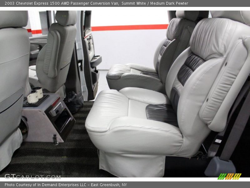 Rear Seat of 2003 Express 1500 AWD Passenger Conversion Van