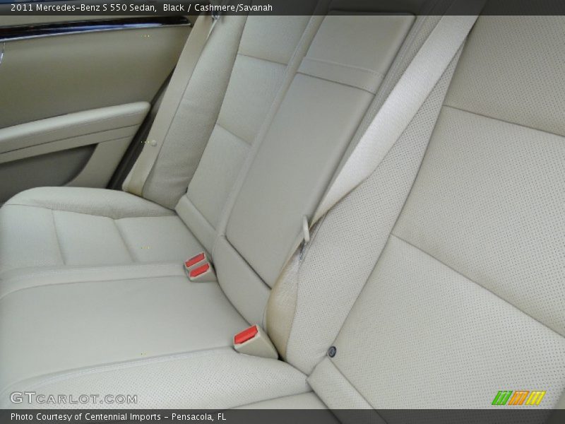 Black / Cashmere/Savanah 2011 Mercedes-Benz S 550 Sedan