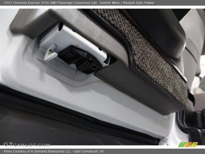 Summit White / Medium Dark Pewter 2003 Chevrolet Express 1500 AWD Passenger Conversion Van