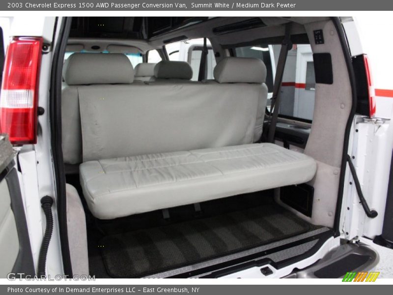 Summit White / Medium Dark Pewter 2003 Chevrolet Express 1500 AWD Passenger Conversion Van