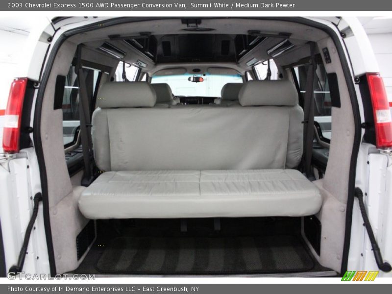 Summit White / Medium Dark Pewter 2003 Chevrolet Express 1500 AWD Passenger Conversion Van