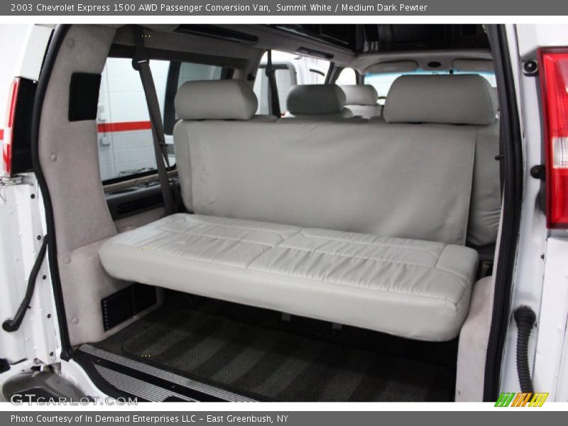 Summit White / Medium Dark Pewter 2003 Chevrolet Express 1500 AWD Passenger Conversion Van
