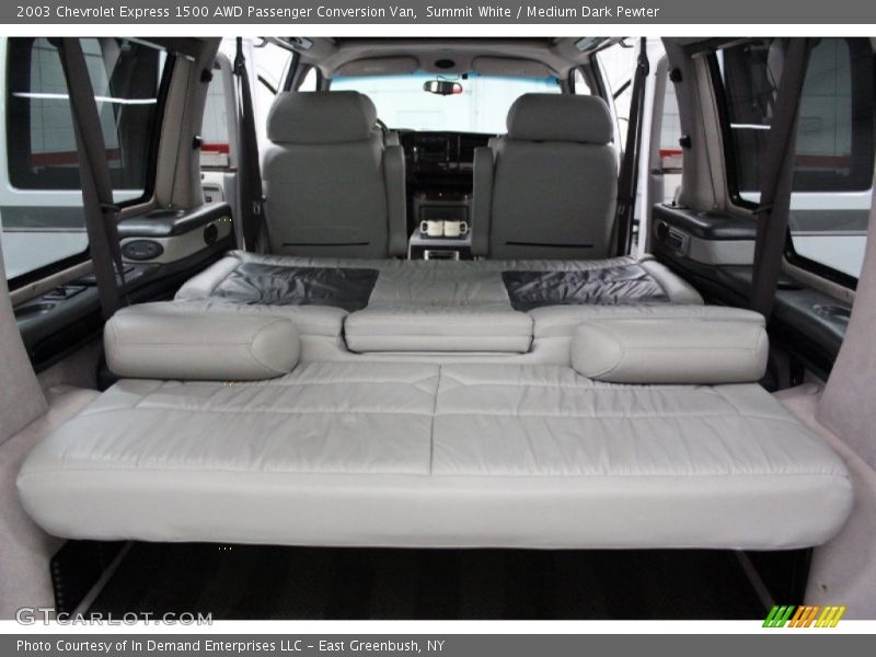 Summit White / Medium Dark Pewter 2003 Chevrolet Express 1500 AWD Passenger Conversion Van