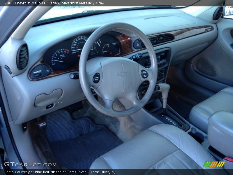 Silvermist Metallic / Gray 2000 Chevrolet Malibu LS Sedan