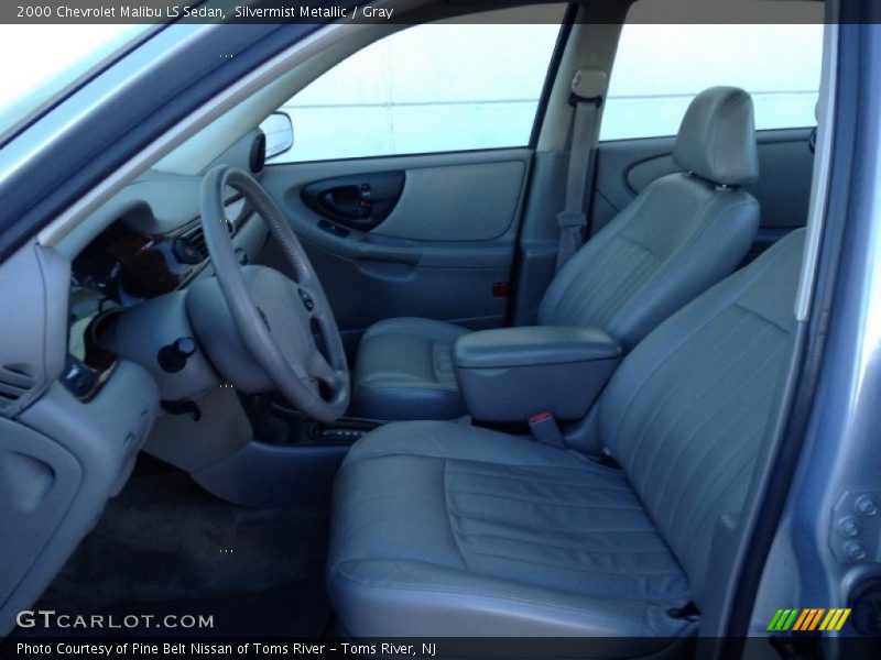 Silvermist Metallic / Gray 2000 Chevrolet Malibu LS Sedan