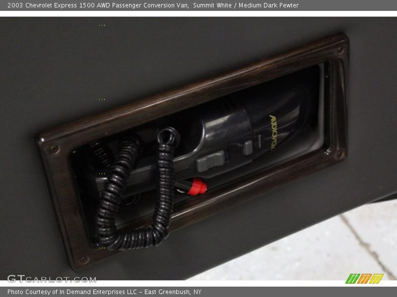 Summit White / Medium Dark Pewter 2003 Chevrolet Express 1500 AWD Passenger Conversion Van