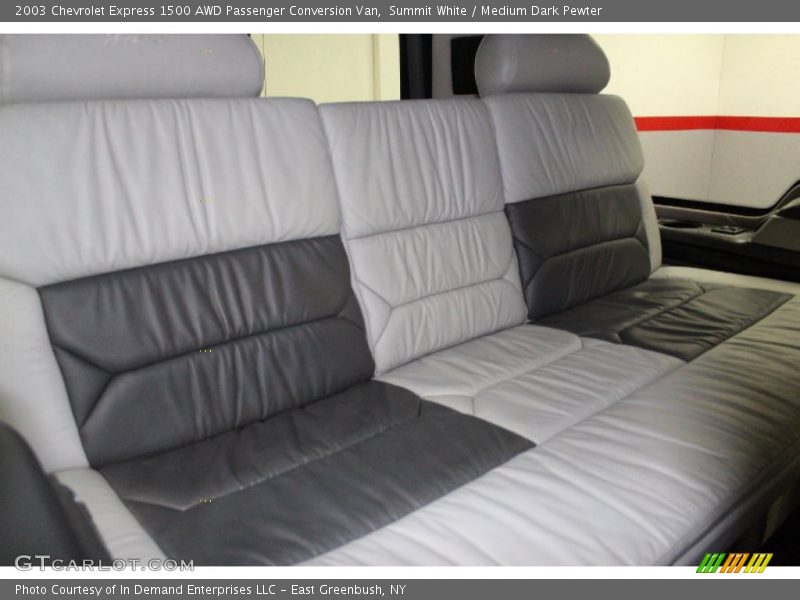 Summit White / Medium Dark Pewter 2003 Chevrolet Express 1500 AWD Passenger Conversion Van