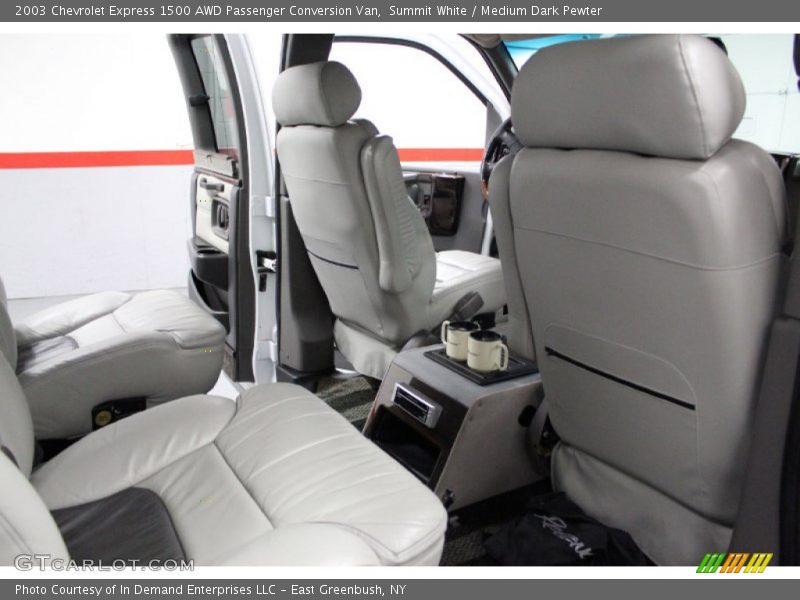 Summit White / Medium Dark Pewter 2003 Chevrolet Express 1500 AWD Passenger Conversion Van