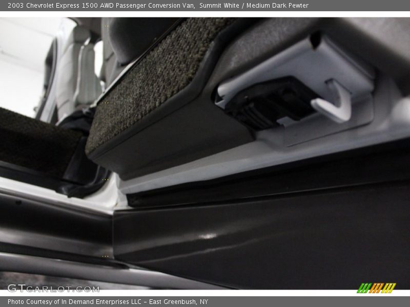 Summit White / Medium Dark Pewter 2003 Chevrolet Express 1500 AWD Passenger Conversion Van