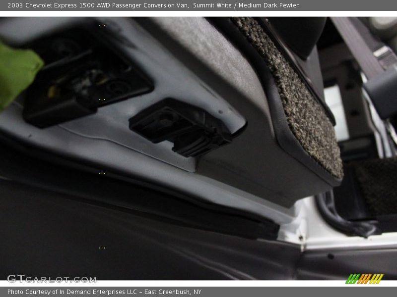 Summit White / Medium Dark Pewter 2003 Chevrolet Express 1500 AWD Passenger Conversion Van