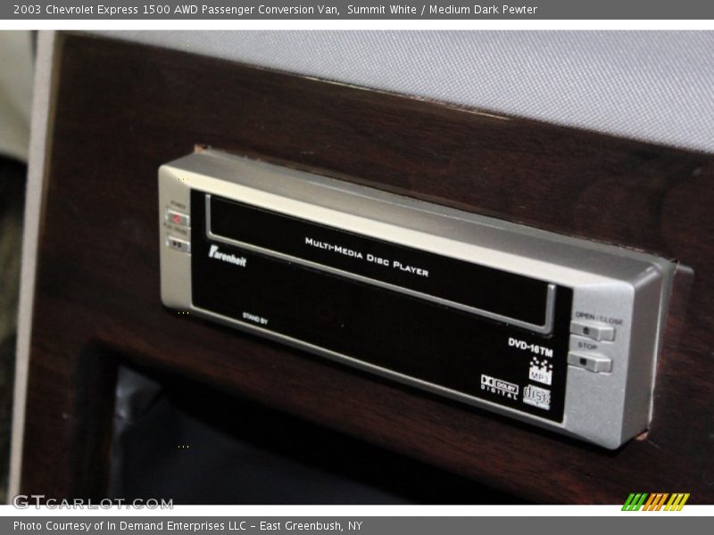 Summit White / Medium Dark Pewter 2003 Chevrolet Express 1500 AWD Passenger Conversion Van