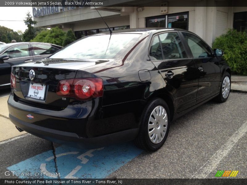Black Uni / Anthracite 2009 Volkswagen Jetta S Sedan