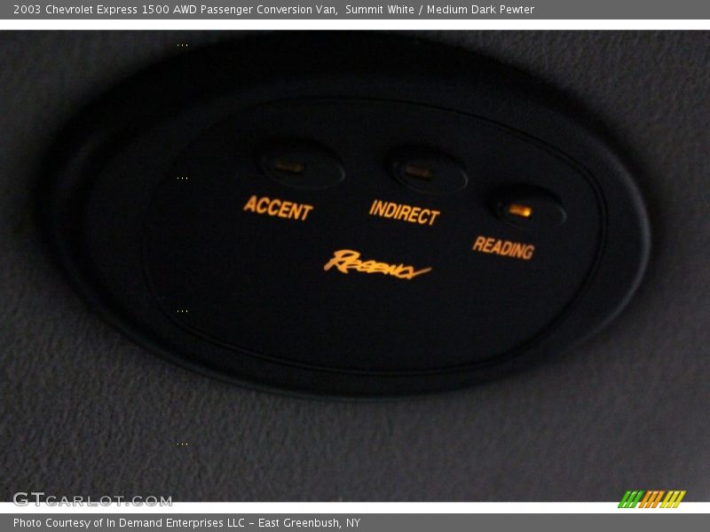 Summit White / Medium Dark Pewter 2003 Chevrolet Express 1500 AWD Passenger Conversion Van