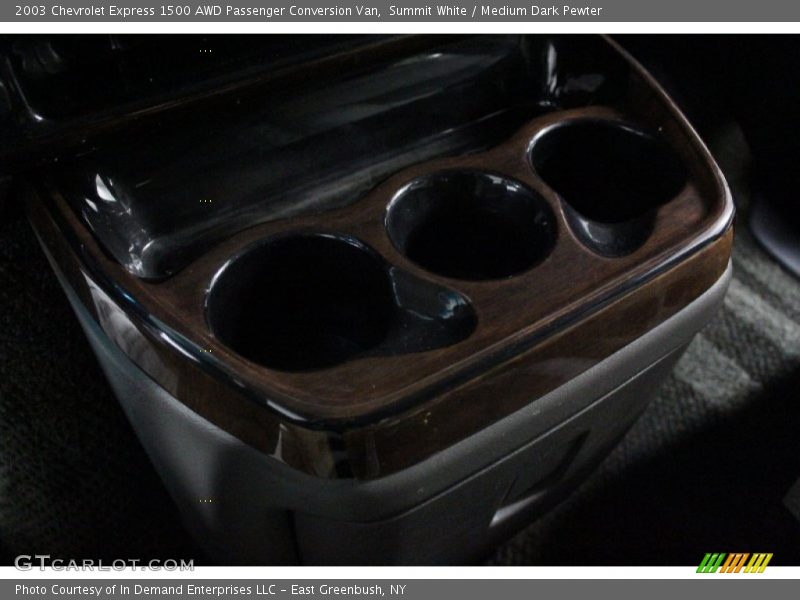 Summit White / Medium Dark Pewter 2003 Chevrolet Express 1500 AWD Passenger Conversion Van