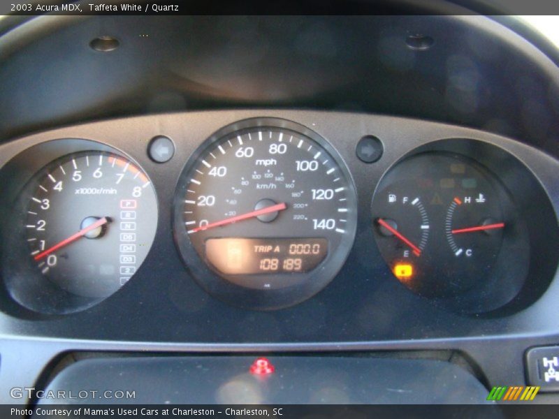 Taffeta White / Quartz 2003 Acura MDX