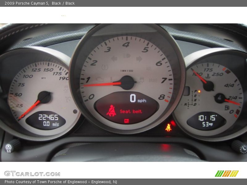  2009 Cayman S S Gauges