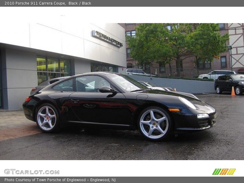 Black / Black 2010 Porsche 911 Carrera Coupe