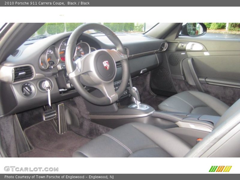  2010 911 Carrera Coupe Black Interior