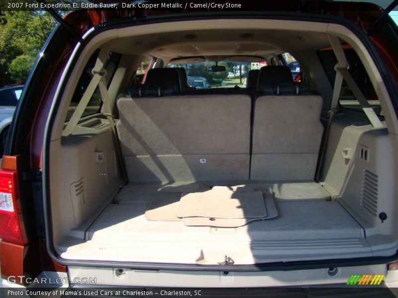 Dark Copper Metallic / Camel/Grey Stone 2007 Ford Expedition EL Eddie Bauer