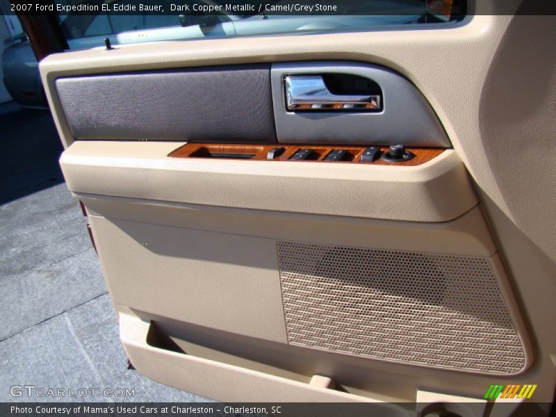Dark Copper Metallic / Camel/Grey Stone 2007 Ford Expedition EL Eddie Bauer