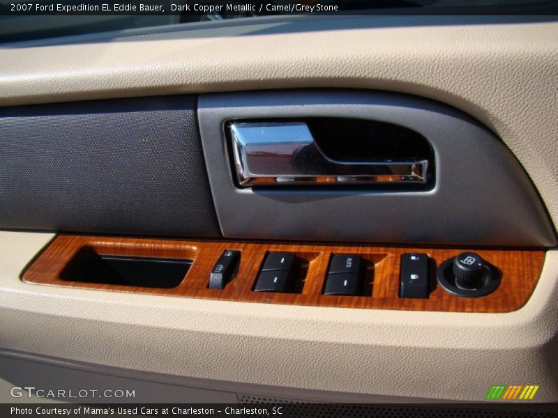 Dark Copper Metallic / Camel/Grey Stone 2007 Ford Expedition EL Eddie Bauer