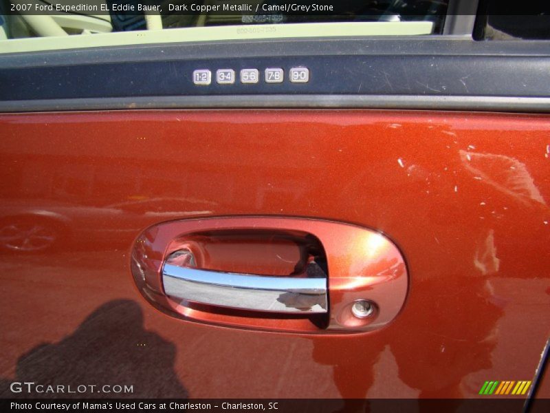 Dark Copper Metallic / Camel/Grey Stone 2007 Ford Expedition EL Eddie Bauer