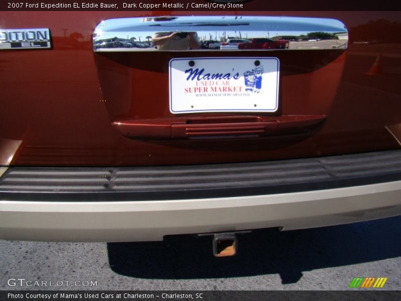 Dark Copper Metallic / Camel/Grey Stone 2007 Ford Expedition EL Eddie Bauer