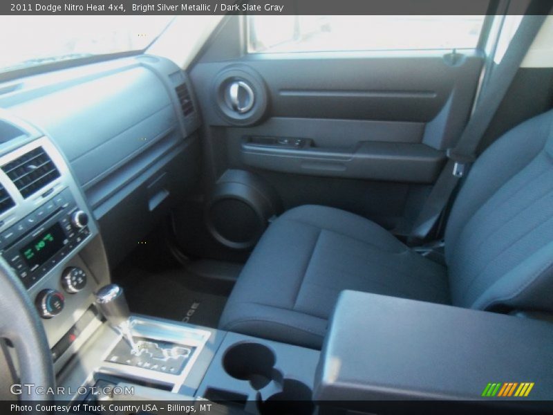 Bright Silver Metallic / Dark Slate Gray 2011 Dodge Nitro Heat 4x4