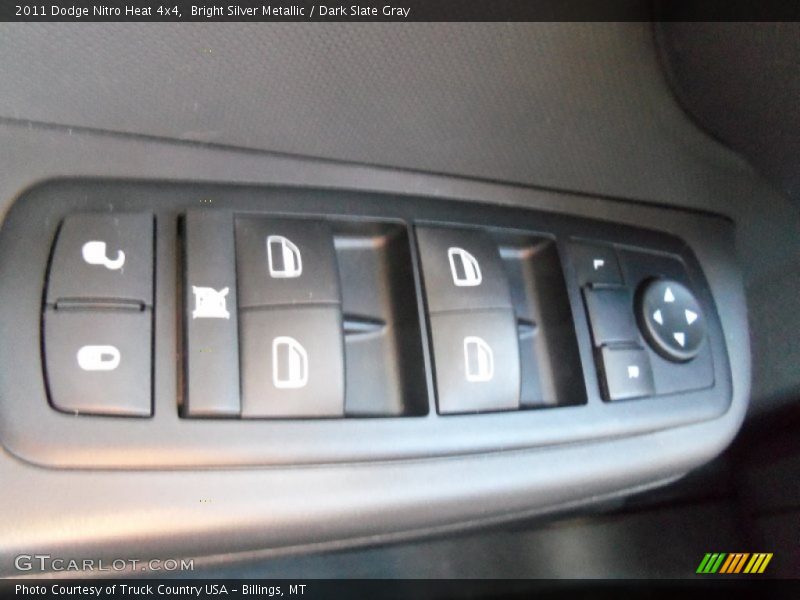 Bright Silver Metallic / Dark Slate Gray 2011 Dodge Nitro Heat 4x4