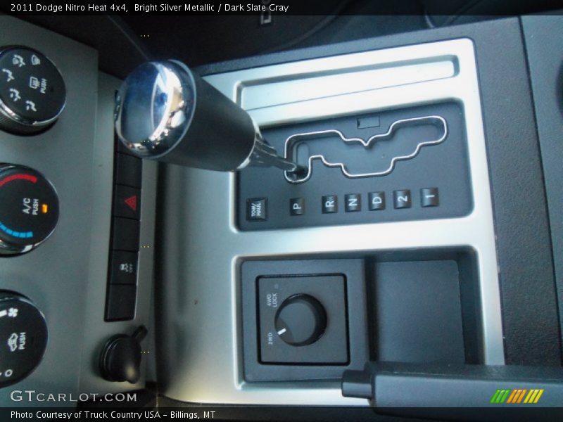 Bright Silver Metallic / Dark Slate Gray 2011 Dodge Nitro Heat 4x4