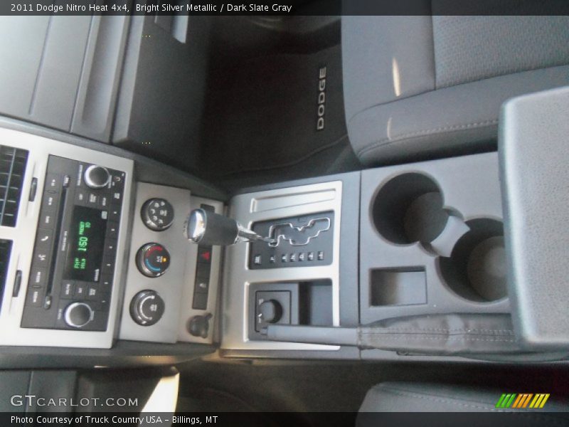 Bright Silver Metallic / Dark Slate Gray 2011 Dodge Nitro Heat 4x4