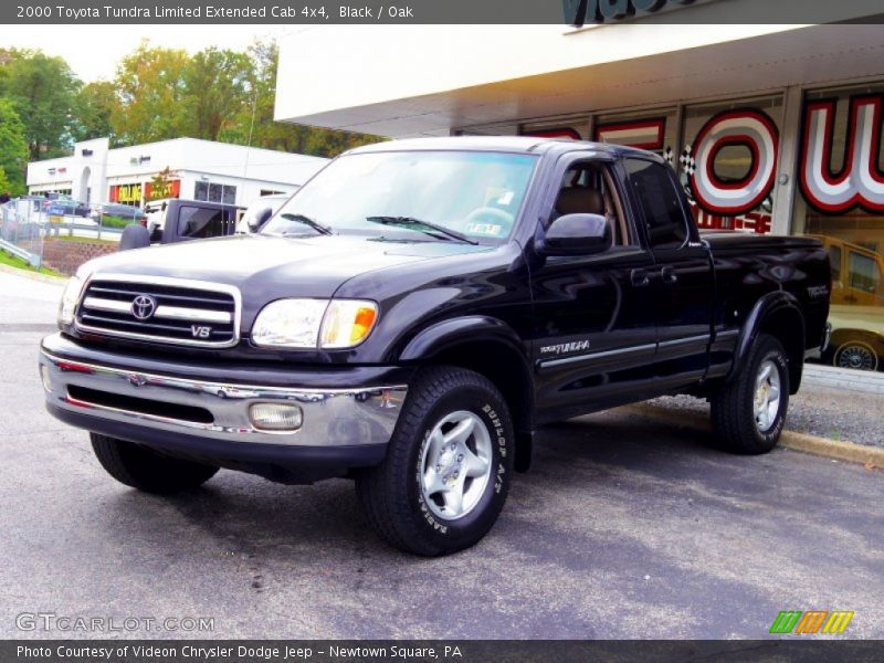 Black / Oak 2000 Toyota Tundra Limited Extended Cab 4x4