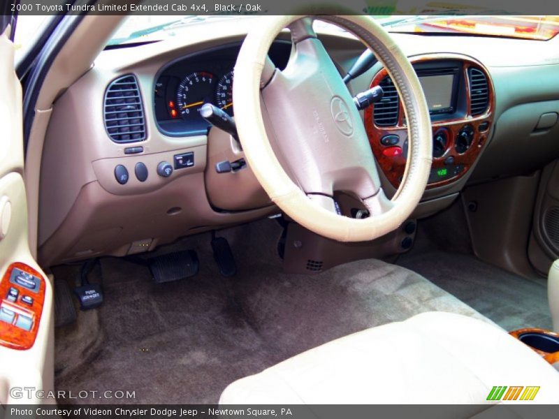 Black / Oak 2000 Toyota Tundra Limited Extended Cab 4x4