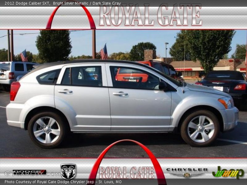 Bright Silver Metallic / Dark Slate Gray 2012 Dodge Caliber SXT