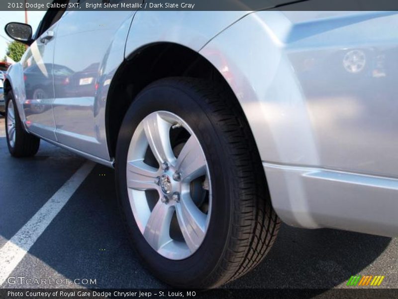 Bright Silver Metallic / Dark Slate Gray 2012 Dodge Caliber SXT