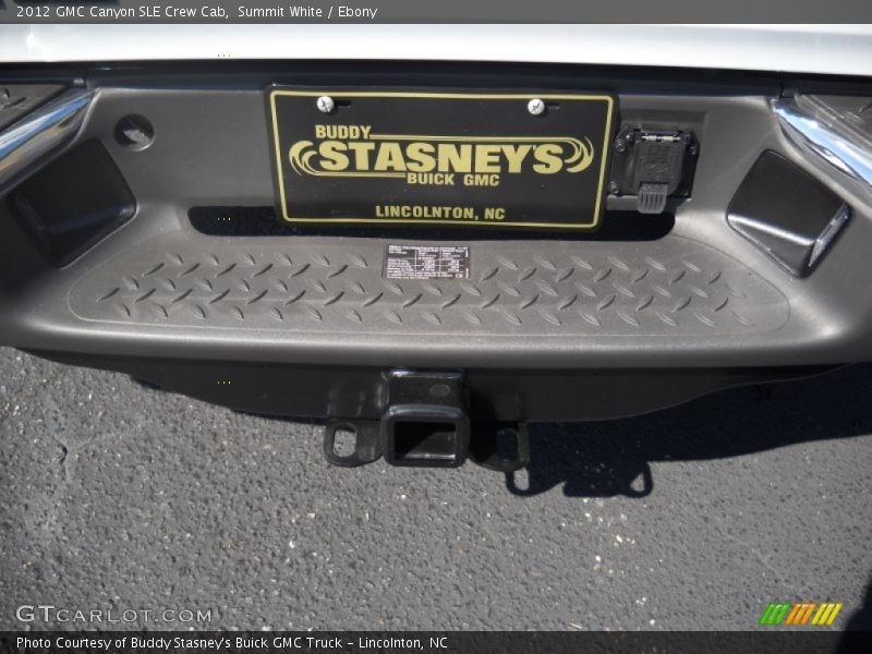 Summit White / Ebony 2012 GMC Canyon SLE Crew Cab