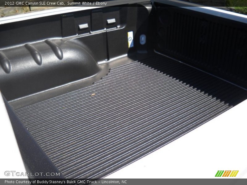 Summit White / Ebony 2012 GMC Canyon SLE Crew Cab