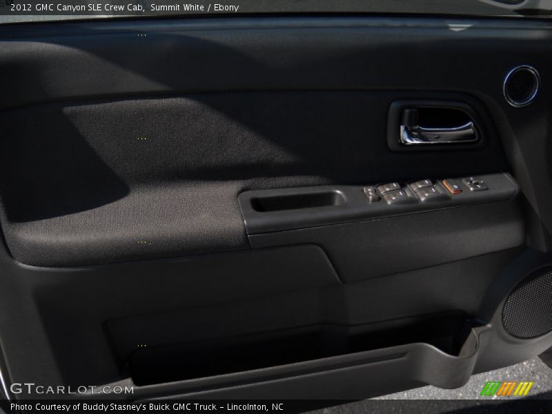Summit White / Ebony 2012 GMC Canyon SLE Crew Cab