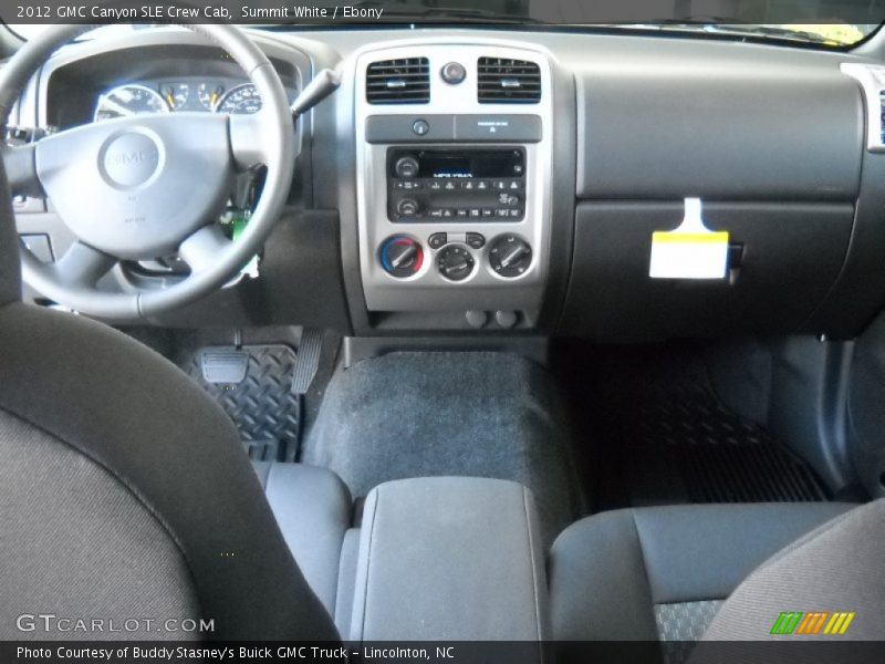 Summit White / Ebony 2012 GMC Canyon SLE Crew Cab
