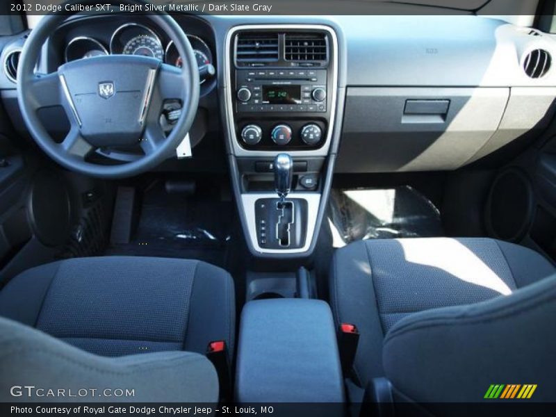 Bright Silver Metallic / Dark Slate Gray 2012 Dodge Caliber SXT