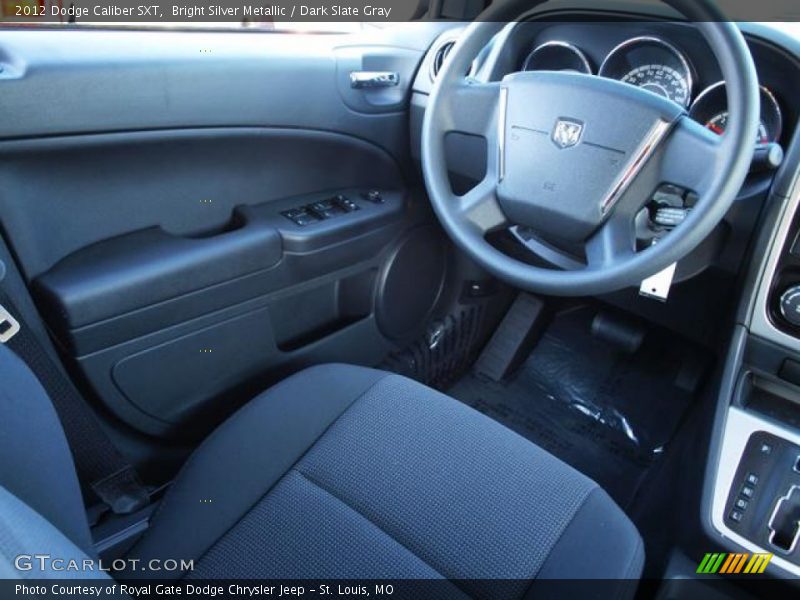 Bright Silver Metallic / Dark Slate Gray 2012 Dodge Caliber SXT