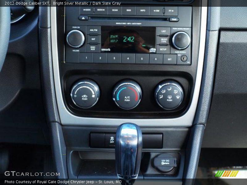 Bright Silver Metallic / Dark Slate Gray 2012 Dodge Caliber SXT
