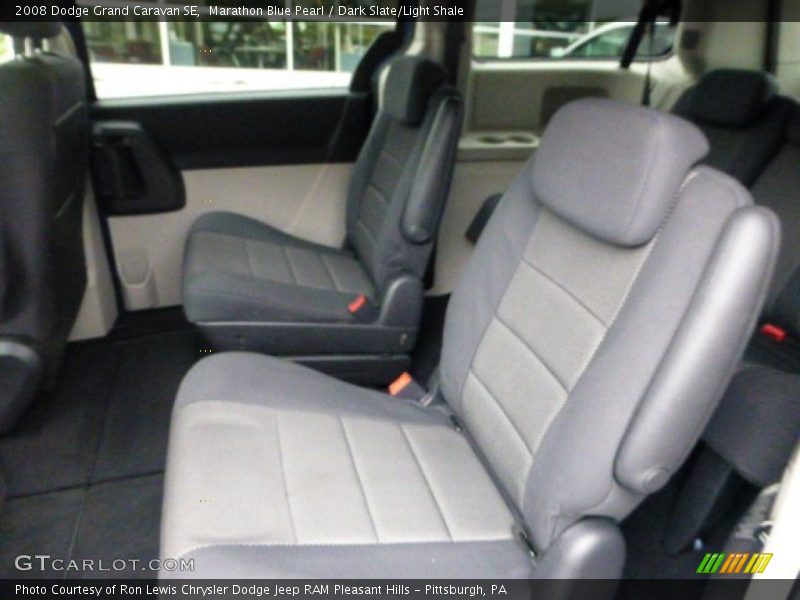 Marathon Blue Pearl / Dark Slate/Light Shale 2008 Dodge Grand Caravan SE